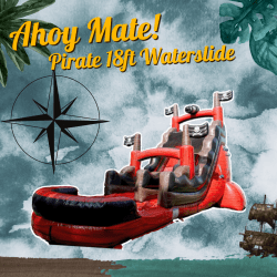 18 ft Pirate Waterslide